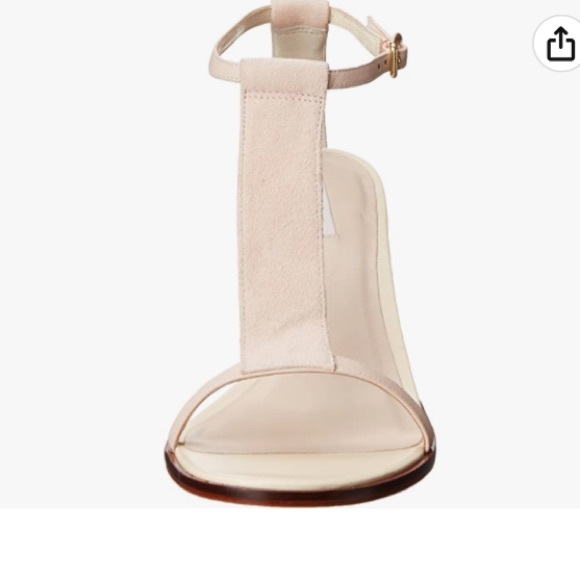 Cole Haan Heeled Suede Leather Sandals Size 6.5 - Picture 3 of 15